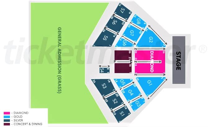 Ste Winery Concerts Seating Chart